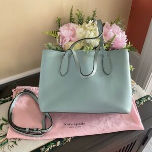 Kate Spade Light Blue Saffiano Leather Handbag